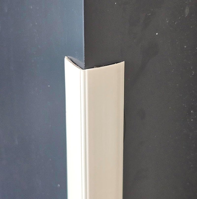 Maydos Inside & Outside Corner Trim, Peel and Stick Wall Molding Trim 3D DIY Decorative Lines for Wall Floor Window Door Ceiling and More,Flexible,Self-Adhesive,1.5in x 16ft, Traffic-White - Image 5